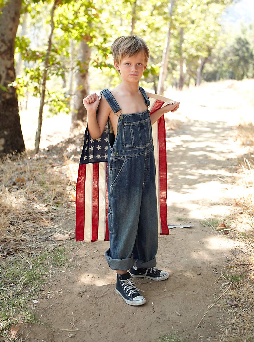 Indian_American_Flag_Kids_Photography