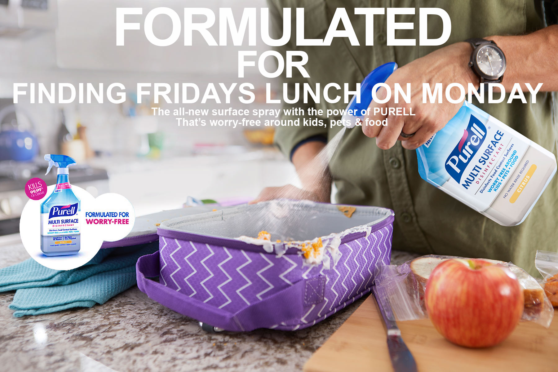 Purell_Lifestyle_Advertising_Photographer_Chicago_LA_Los_Angeles_Kitchen_Cleaning_Lunchbox_Kids_Spray_Bottle_Mike_Henry_Photo
